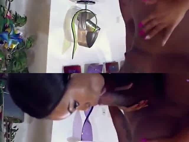Despite his BBC being heavy the 2 curvy ebony honeys are determined to satisfy it