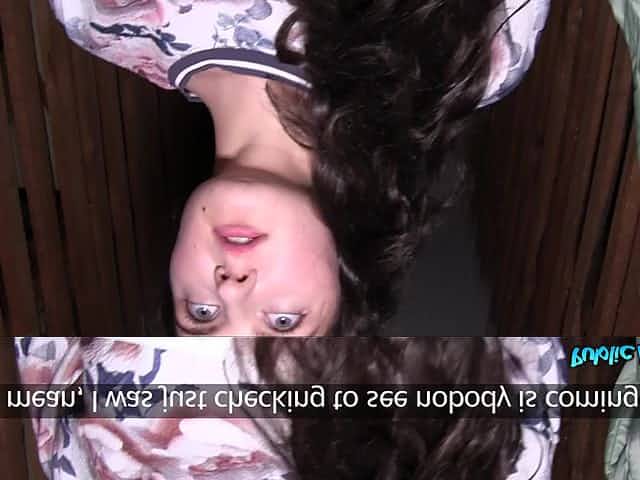 Young Italian Fattie Was Talked To Ride Thick Daddy Cock For Money