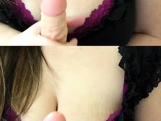 Amateur Big Boobs jerks Big Dick