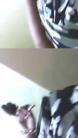 Skinny Brunette Dildo Stretches Her Dripping Wet Pussy