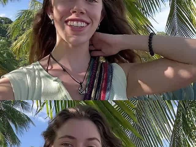 Youthful Whore Gets Caught Sneaking Away From Family Vacation To Masturbate in Public in Costa Rica