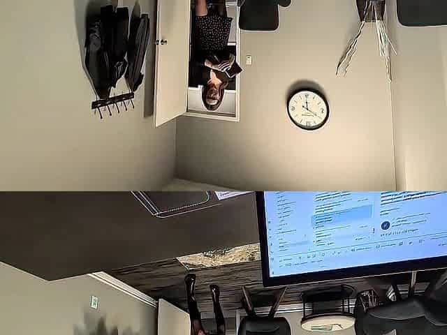 Sexy Secretary Helps U Unwind - BG - Doggy/Facial