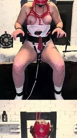Skinny Redhead With Glasses amp Stockings Toys Play
