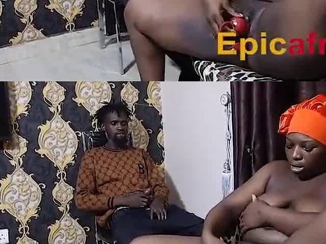 I Am Watching My Madam Try Out Her Sex Toy For The First Time