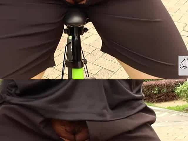 Plenty Of Vagina Disclose Whilst Cycling #two