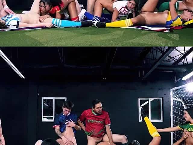 Teen Football Orgy