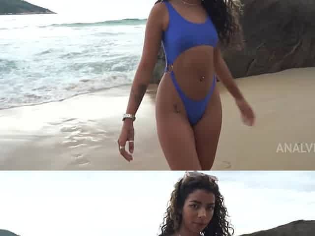 Melissa Hot Double Penetrated At The Nude Beach In Front Of People