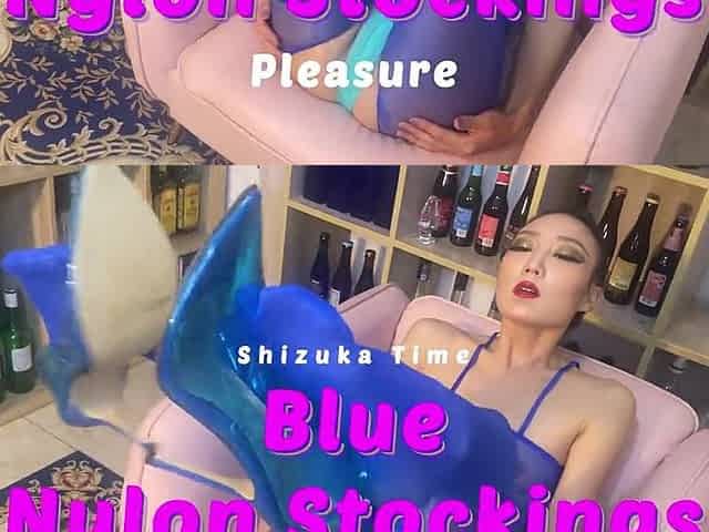 Blue Nylon Nylons