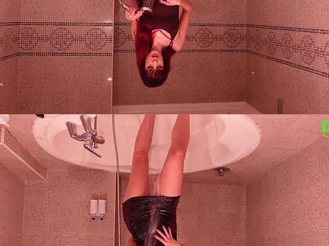Soapy Shower. Ass Worship. Wet Dress
