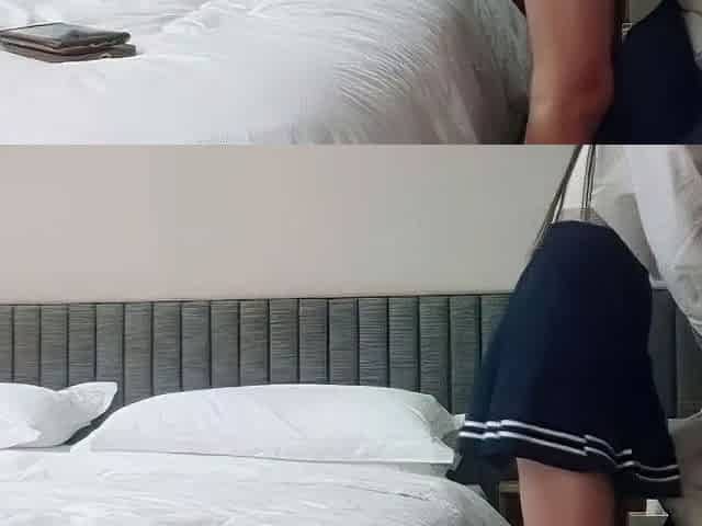 Japanese teen blowjob and hard fuck uncensored