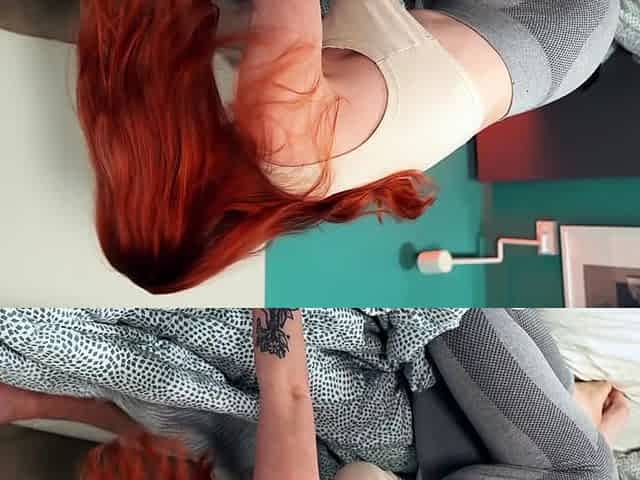 Hole in Her Yoga Pants Leads to Hardcore Fucking