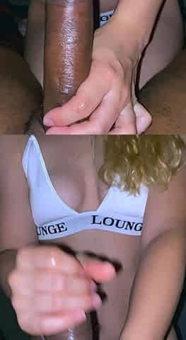 Blonde chick Bailey Bae drives a big cock in hardcore sex