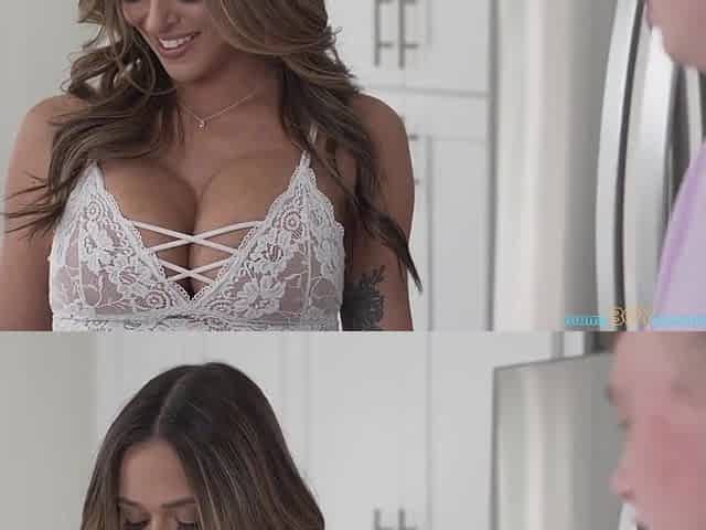 Armani Black Horny Stepmom - Armani black