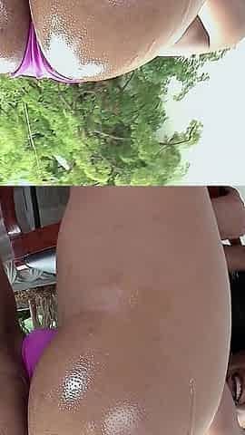 Horny Latina MILF Mayara Gets Anal Fucked by Big Cock on Vacation