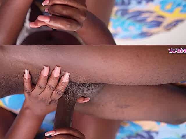 After the massage from my lengthy dong, that babe receives it unfathomable inside her cunt.