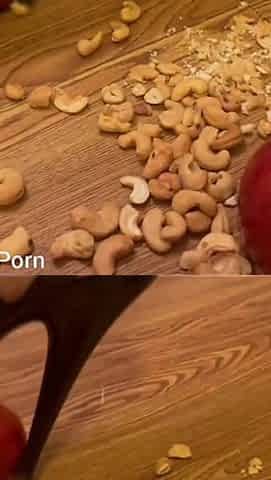 Pissing Squashing Fruits with My High Heels