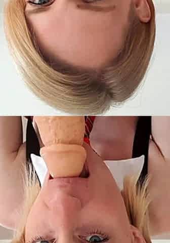 Amateur blonde teen girlfriend toyed and facialized