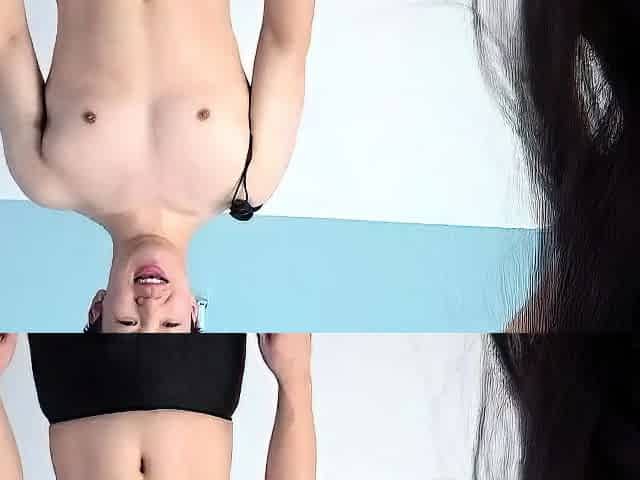 Great close up in japanese teen blowjob pov