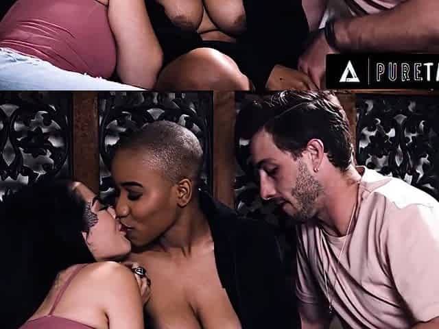 Insecure Girl Is Reassured By An Open Couple Who Want To Have A Threesome With Her