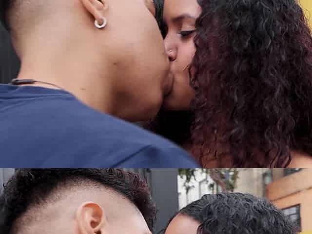 Colombian Brunette Slut Fucks a Stranger