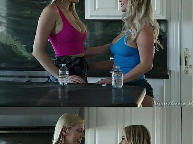 Saucy lesbos emotional adult scene