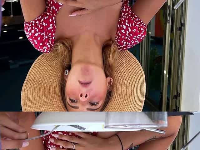 Blonde babe scarlet solo webcam