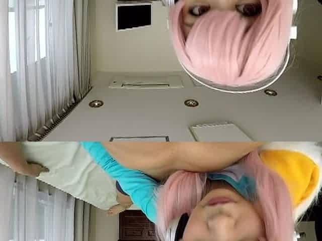 Cosplay Beauty Ai and Her Devilish Grinding Ride