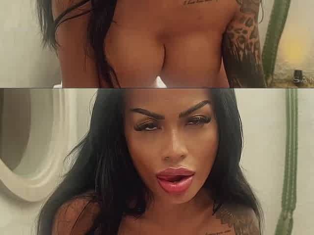 SANKTOR - TATTOOED ORIENTAL mother I'd like to fuck MASTURBATES IN THE SWIMMING POOL