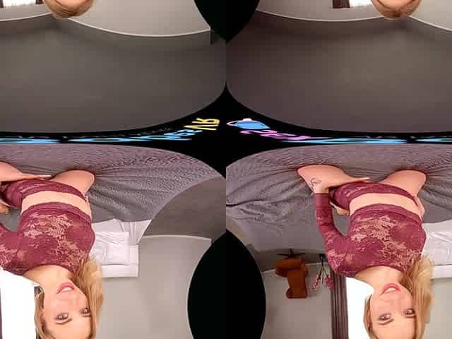 Just A Taste - Shaved Blonde Doggystyle - Sexlikereal