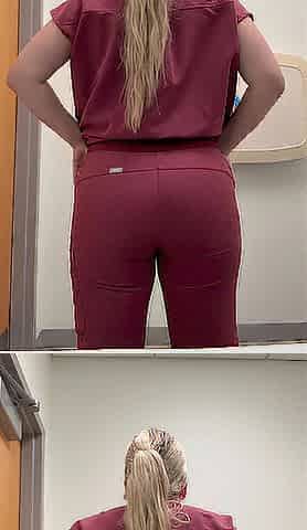Hawt large butt nurse plugged at work - merely on my onlyfans