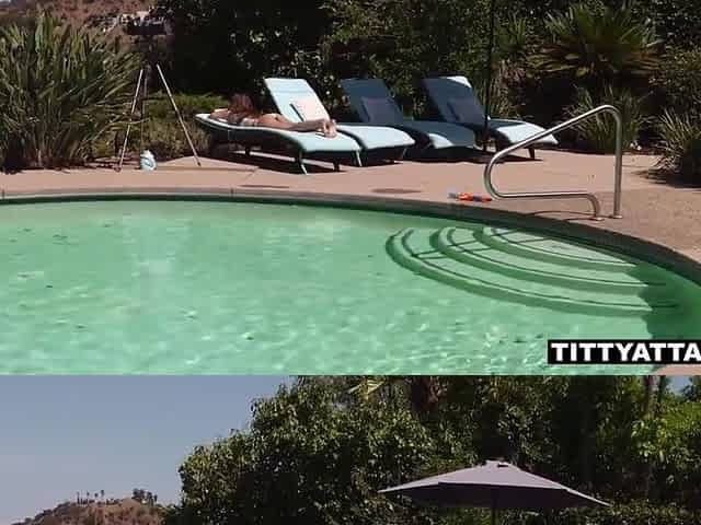 Sucking Cock By The Pool With Nina North