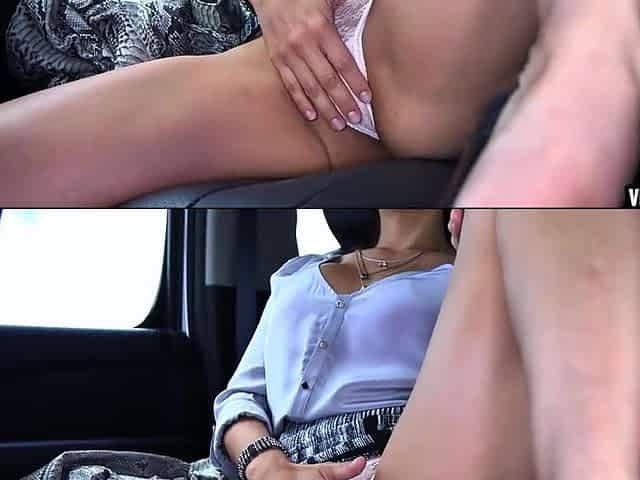 Latina Milf Soffie Anal Fucked In Public