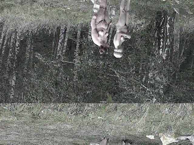 Older girlfriends from Lesyanka are having pleasure in the forest.