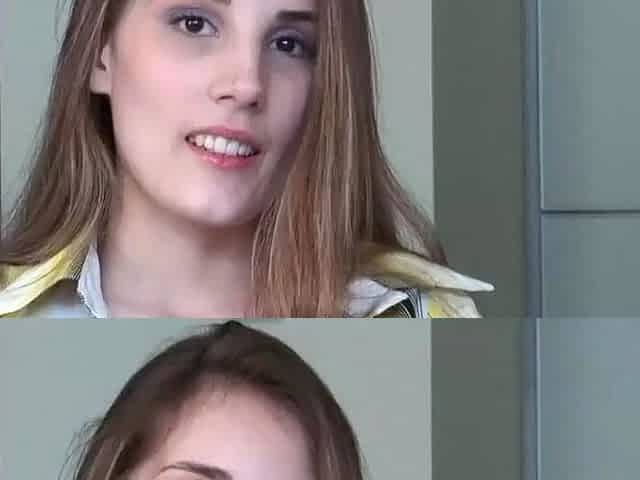 Cute Skinny Teen Tina Blade's Wild Anal Reverse Cowgirl