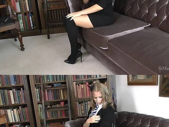 Kelli Fall-powder in Her Uniform