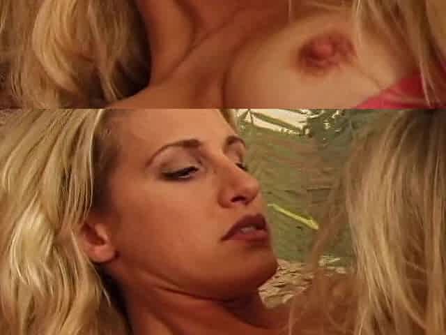 Blonde Sluts Sucking Tits and Fingering Dripping Holes