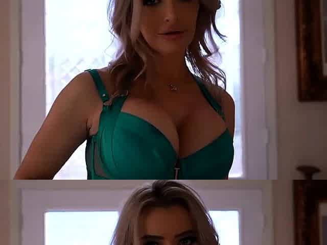 Hot lingerie strip tease