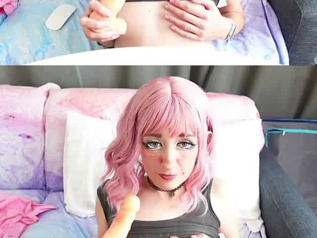 Both Dildo and Lovense in My Pussy! so Intense