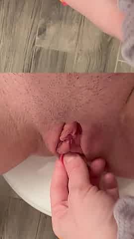 Stuffing My Tight Pussy