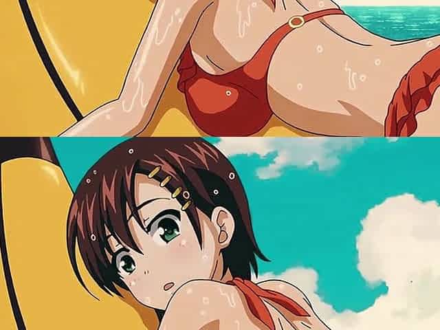 A Hotty with Large Tits Likes Having Sex on the Beach on a Sunny Day