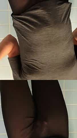Wet vs Dry Blue Briefs Try on Review