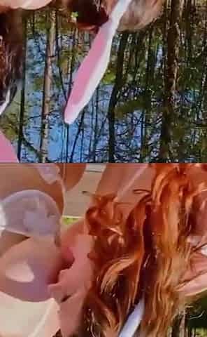 Lesbian Bunny Orgy