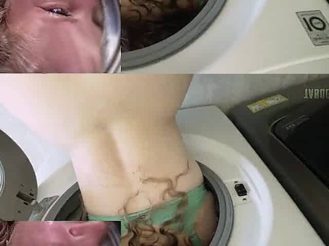 Step Daughter Banged In Her Booty Untill This babe Is Unstuck in the Dryer - Ivy Andrews - Taboo Heat - Luke Longly