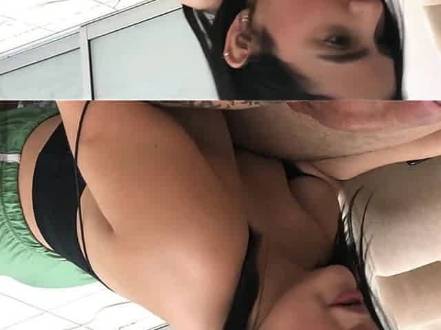 Three Cocks! My Stepbrothers Fuck Me and Give Me Their Milk