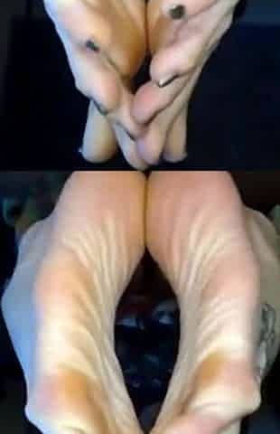 Exotic brunette hardcore foot fetish fuck