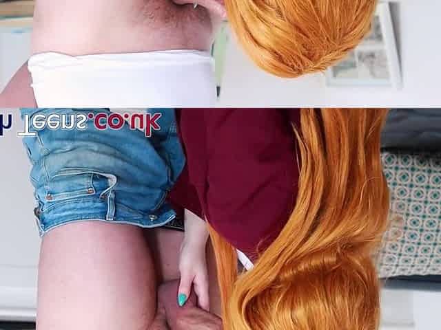 British Redhead, Victoria Greene Sucks, Screws and Swallows Cum