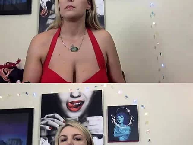 Masturbating loving babe solo toy plays