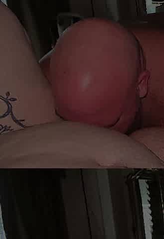 POV Part 1 - Large Bear Eats and Fingers Piggy Rose Chunky Cunt in Hotel Room