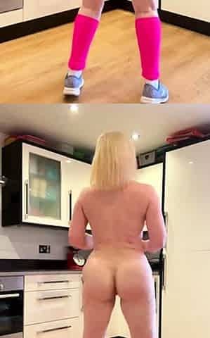 Amateur Blond Sucks And Jerks Off Cock