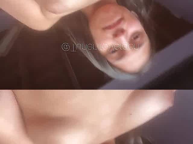 Hawt Latin chick Masturbates and shows her Taut Vagina Closeup